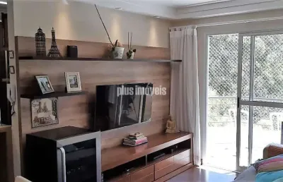 Apartamento 70m² 02 dorms (01 ste) 02 vagas - panamby