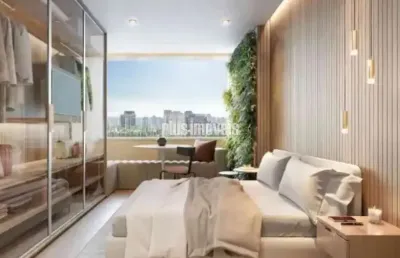 Studio com 1 quarto à venda, 23m² - pinheiros final de construção