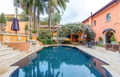 Jardim guedala 1559,0m²ac - 2554,0m² de terreno - 4 suítes - 6 gar  piscina, qudra de tenis