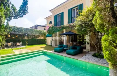 Jardim guedala 627,0m²ac - 544,0m² área de terreno 4 suítes,  4 vagas scina