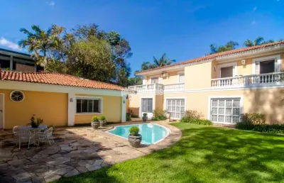 Jardim guedal 645,0m²ac  1.400,0m² at - 5 quartos, 2 suítes, 6 vagas - piscina