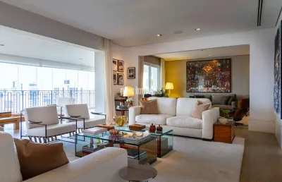 Apartamento tipo para venda em cidade jardim com 3 quartos, sendo 3 suítes, 308m²