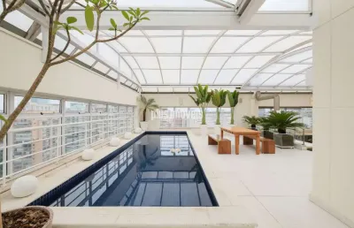 Vila nova conceição! cobertura duplex alto padrão! vista para o parque ibirapuera!