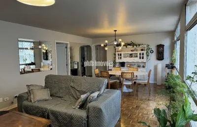 Apartamento reformado 134 m²,higienópolis ,4 dormitórios , 2 vagas de garagem, px  shopping center
