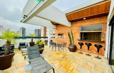 Pinheiros -  cobertura penthouse com 200m2 -mobiliado - locação