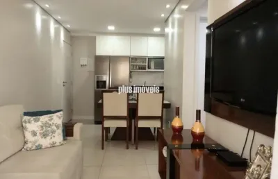 Completamente mobiliado 54m²au 2 dorms, garagem - próximo ao col. porto seguro - ótimo lazer
