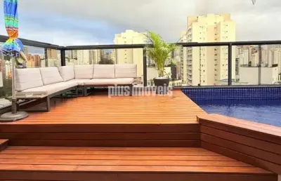 Excelente cobertura com 148,m² 3 dorms, suíte, 2 vagas de garagem - condomdínio com excelente lazer