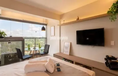 Cobertura com 1 quarto à venda na Avenida Vereador José Diniz, 341, Alto da Boa Vista, São Paulo