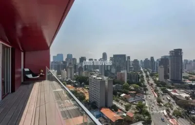 Apartamento para alugar com 100m², 1 quarto e 2 vagas mobiliado