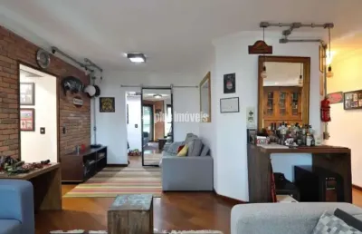 Apartamento à venda em brooklin paulista com 140m² 3 quartos, 2 vagas