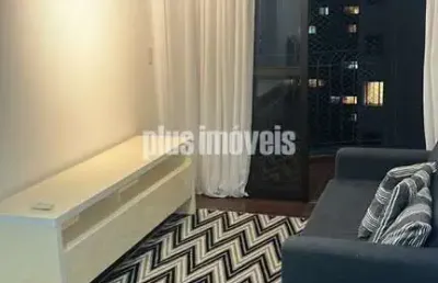Lindo apto todo mobiliado para locação no itaim bibi