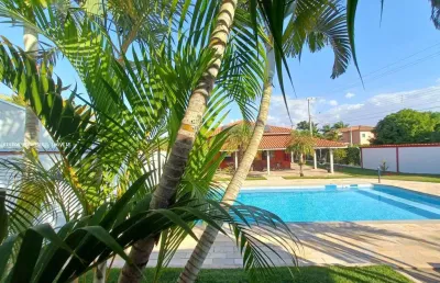 Chácara condomínio para venda em boituva, nova rheata, 3 dormitórios, 1 suíte, 3 banheiros, 2 vagas