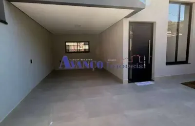 Linda casa térrea, recém construída no jardim marambaia ii