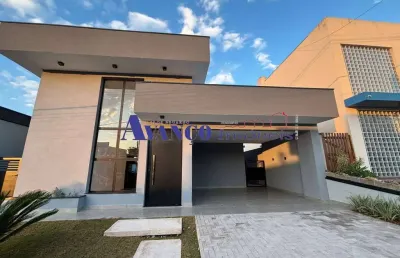 Maravilhosa casa nova no condomínio gran ville são venâncio ii