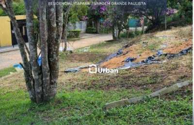 Terreno à venda, 863 m² por r$ 210.000,00 - residencial itapark - vargem grande paulista/sp