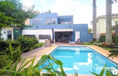 Casa com 4 dormitórios à venda, 430 m² por r$ 3.500.000,00 - granja viana - passargada - cotia/sp