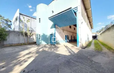 Galpão, 720 m² - venda por r$ 2.000.000,00 ou aluguel por r$ 13.254,00/mês - chácara ondas verdes - cotia/sp