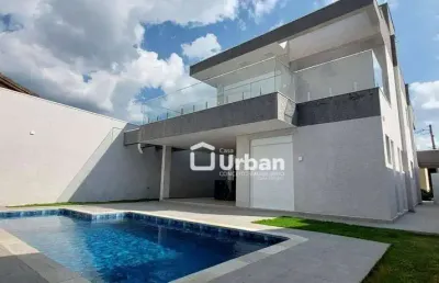 Casa com 3 dormitórios à venda, 260 m² por r$ 1.650.000,00 - vargem grande paulista - vargem grande paulista/sp