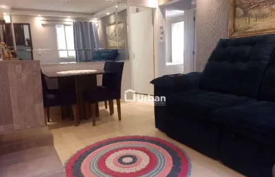 Apartamento com 2 quartos para alugar, 50 m² por r$ 1.600/mês - jardim rio das pedras - cotia/sp