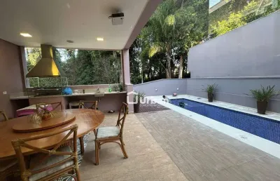 Casa com 4 quartos, 397 m² - venda por r$ 3.800.000 ou aluguel por r$ 19.000/mês - granja viana - cotia/sp