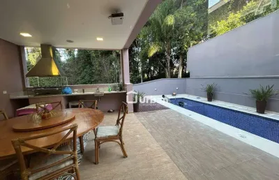 Casa com 4 quartos, 397 m² - venda por r$ 3.800.000 ou aluguel por r$ 19.000/mês - granja viana - cotia/sp