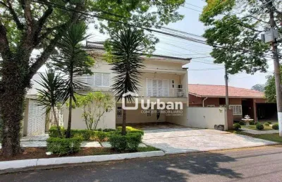 Casa com 4 quartos para alugar, 400 m² por r$ 12.000/mês - granja viana - são paulo ii - cotia/sp