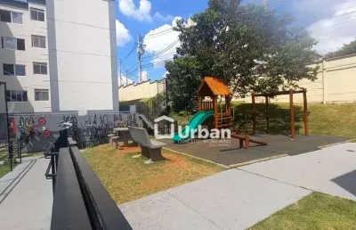 Apartamento com 2 quartos à venda, 40 m² por r$ 170.000 - petrópolis - cotia/sp