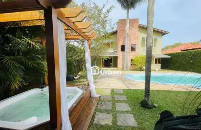 Sobrado em condominio 4 suites,piscina, jacuzzi e área gourmet incrivel