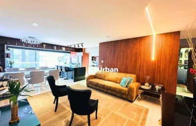 Apartamento mobiliado com 3 dormitórios à venda, 109 m² por r$ 1.600.000 - granja viana - cotia/sp