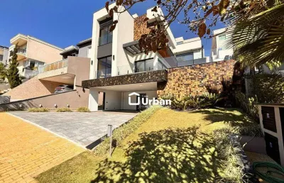 Casa com 4 suítes, 370 m² - venda por r$ 4.980.000 ou aluguel por r$ 27.190/mês - burle marx - santana de parnaíba/sp