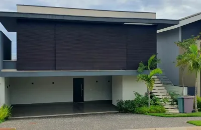 Casa de alto padrão semi mobiliada a venda no condominio vila dos platanos