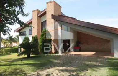 Casa em condomínio de luxo em sorocaba-sp, bairro caguassu: 3 quartos, 3 suítes, 3 salas, 5 banheiros, 4 vagas, 353m²!