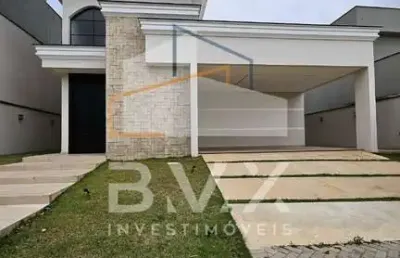 Casa à venda em votorantim-sp, alphaville nova esplanada: 3 quartos, 3 suites, 3 salas, 4 vagas - 216,75 m²