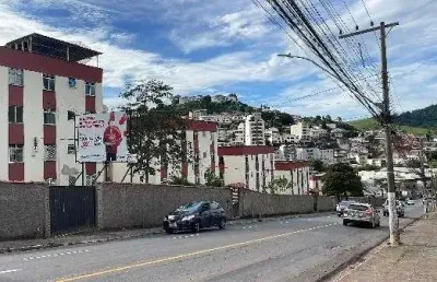 Apartamento para venda em além paraíba, porto novo, 2 dormitórios, 1 banheiro, 1 vaga