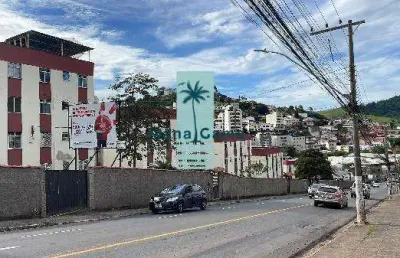 Apartamento para venda em além paraíba, porto novo, 2 dormitórios, 1 banheiro, 1 vaga