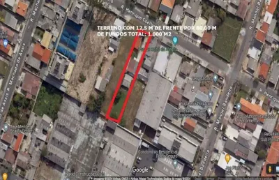 Terreno à venda, 1000 m² por r$ 950.000,00 - núcleo colonial de pinhais - pinhais/pr