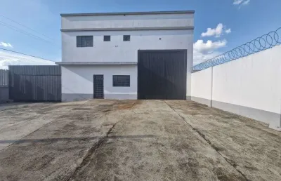 Barracão para alugar, 408 m² por r$ 10.000/mês - vila emiliano perneta - pinhais/pr