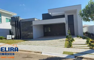 Casa térrea com cozinha gourmet, 3 suítes a venda em atibaia.