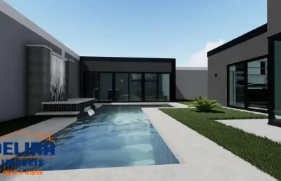 Casa no estilo moderno aceita financiamento bancário, use o seu fgts.