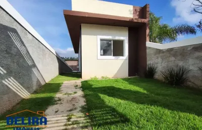 Casa nova à venda em terra preta, apta a financiamento bancário.