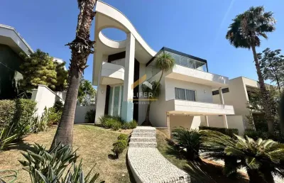 Casa em condomínio fechado com 4 quartos à venda na avenida araçá, 280, loteamento alphaville campinas, campinas, 481 m2 por r$ 3.900.000