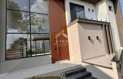 Casa em condomínio fechado com 3 quartos à venda na rua do realengo, sn, loteamento caminhos de san conrado (sousas), campinas, 215 m2 por r$ 1.790.000