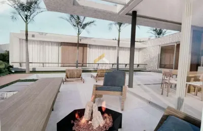 Casa em condomínio fechado com 4 quartos à venda na rua caio prado junior, 001, loteamento residencial pedra alta (sousas), campinas, 480 m2 por r$ 5.500.000