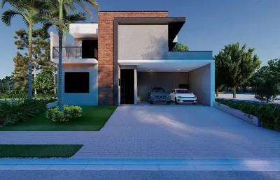 Casa em condomínio fechado com 4 quartos à venda na rua sebastião cardoso, 168, parque brasil 500, paulínia, 312 m2 por r$ 2.320.000