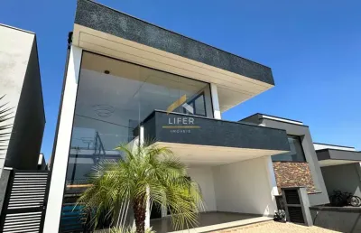 Casa em condomínio fechado com 3 quartos à venda na avenida presidente juscelino kubitschek de oliveira, 3851, parque brasil 500, paulínia, 250 m2 por r$ 1.750.000