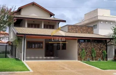 Casa em condomínio fechado com 4 quartos à venda na avenida presidente juscelino kubitschek de oliveira, 901, parque brasil 500, paulínia, 428 m2 por r$ 2.700.000