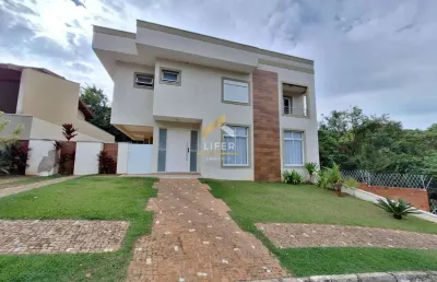 Casa em condomínio fechado com 3 quartos à venda na rua josé mamprin, 930, fazenda santana, valinhos, 245 m2 por r$ 1.400.000