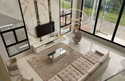 Casa em condomínio fechado com 4 quartos à venda na alameda dos muricis, 152, condomínio santa isabel, louveira, 414 m2 por r$ 2.760.000