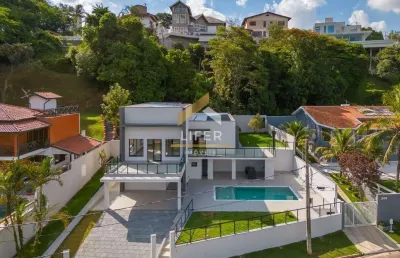 Casa em condomínio fechado com 4 quartos à venda na estrada da boiada, 179, marambaia, vinhedo, 400 m2 por r$ 3.490.000