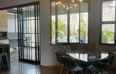 Casa em condomínio fechado com 3 quartos à venda na reino unido, 1990, jardim golden park residence, hortolândia, 170 m2 por r$ 1.050.000